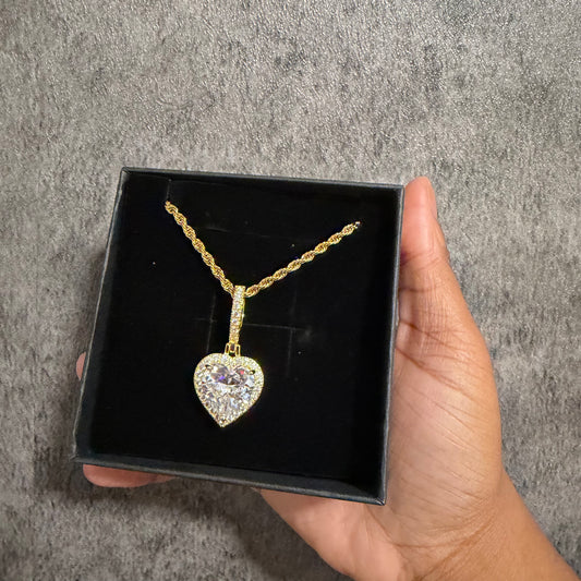 Iced out heart